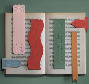 Personalized Bookmarks DIY Kit